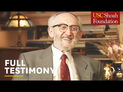 Rabbi Barry Gourary's Life and History | Full Testimony | USC Shoah Foundation