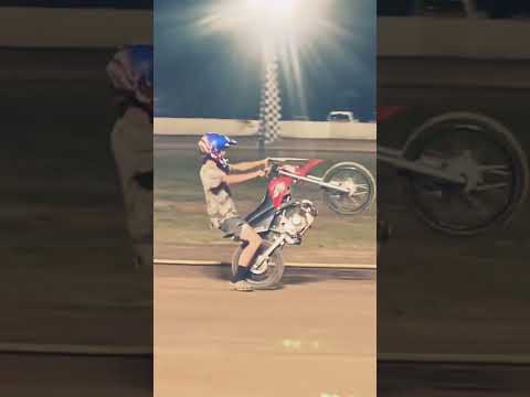 How many laps can I do!? #shortsfeed #trythisathome #dirtbike #foryou #noshortcuts #dirtbike #goon