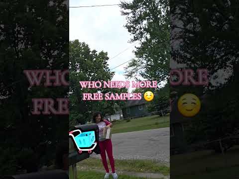 don't we all love the free samples? #free #freesamples ##unboxing #newcreator #samplepack #freestuff