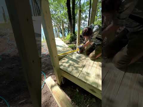 #beachaccess #woodworking #walkway #diy #boardwalk #wood #bluecollar #dewalt