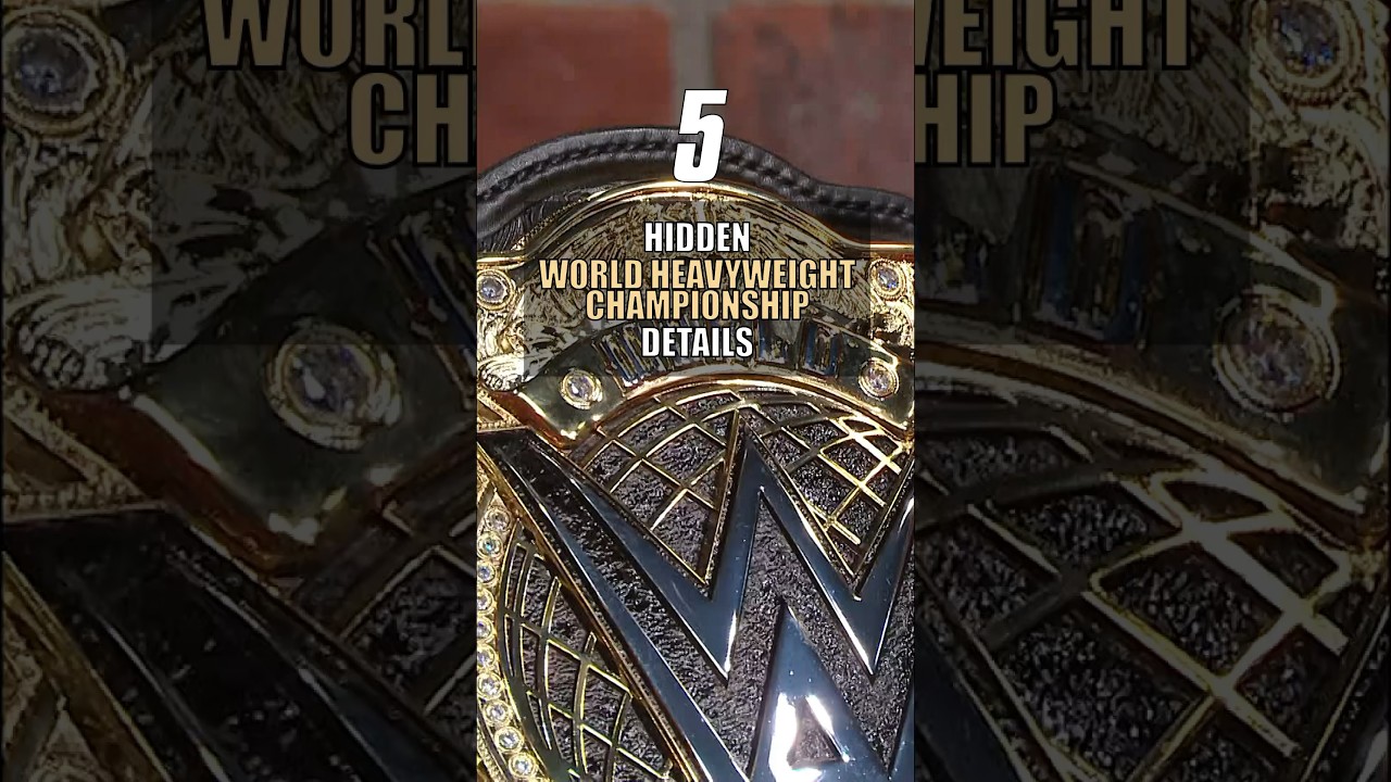 The design of the new WWE World Heavyweight Championship may be new, but it’s rich in history