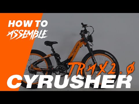 2025 New Arrival Cyrusher Trax2.0 Step Through All-terrain Assembly Guide#cyrusher #cyrushertrax