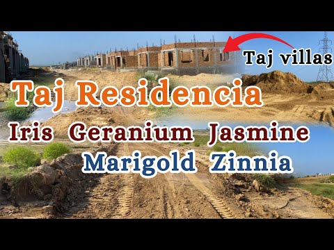 Taj Residencia Near to Possession Blocks Developments updates | Taj Residencia Geranium villas visit