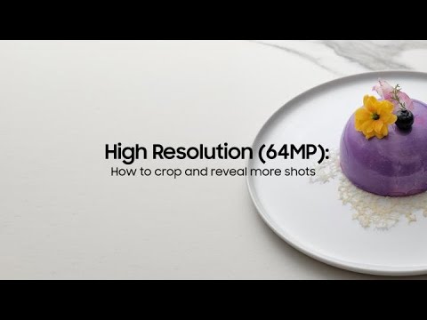 Galaxy S21: How to use High Resolution (64MP) | Samsung