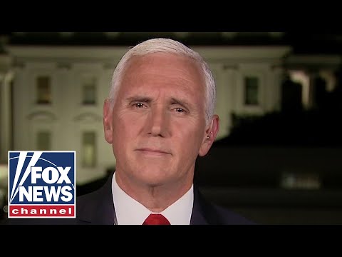 Pence warns of what  …