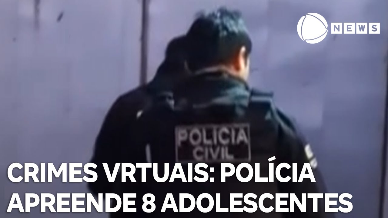 Oito adolescentes são apreendidos por crimes virtuais
