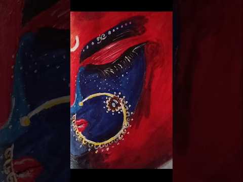 mahakali painting🖌️ jaii maa kali🙏#mahakali #kalika #painting #trendingshorts #art #viral
