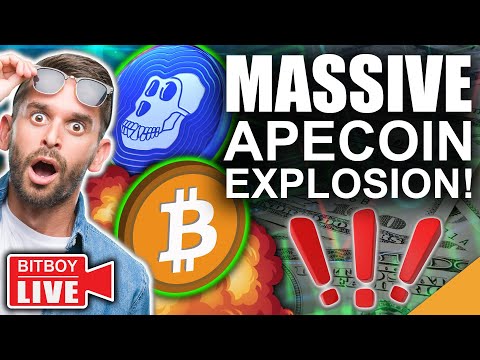 Bitcoin will Continue to Outperform Gold & Stock Market (ApeCoin EXPLODES 900%)