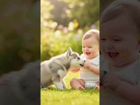 This Baby & Husky Duo Will Melt Your Heart ❤️🐾