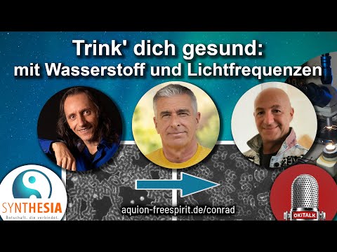 Trink’ dich gesund: mit Wasserstoff und Lichtfrequenzen