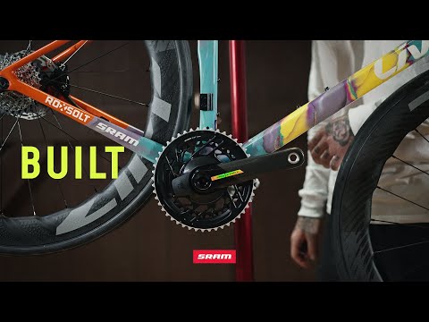 BUILT | Custom-painted Roxsolt Liv SRAM frame with all-new SRAM Force AXS