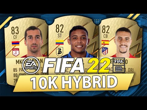 FIFA 22: OVERPOWERED 10K HYBRID! BUDGET STARTER SQUAD BUILDER