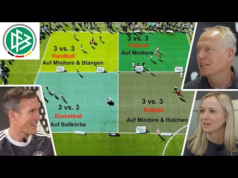 Die Schule des Kleinfeldfußballs – mit Christian Streich, Turid Knaak und Hannes Wolf