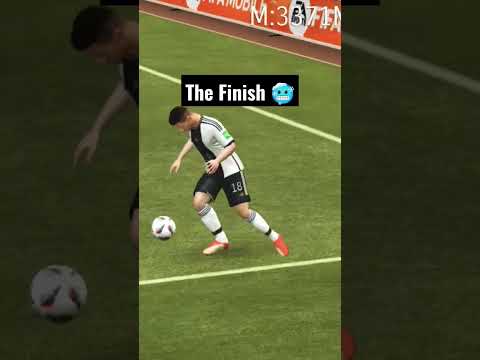 Niclas Füllkrug touch and shoot masterclass in slow-motion ⚽🦵 #football #shorts