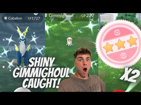ホビーの動画サムネイル - ✨Shiny Gimmighoul CAUGHT, 2x 100 IV Pokemon and More in Pokemon Go!✨