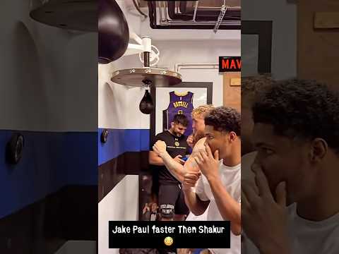 Jake Paul Training With Shakur Stevenson