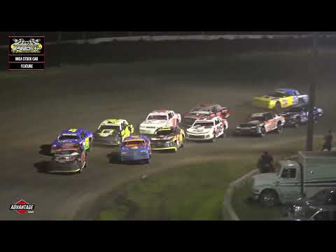 Stock Car | Crawford County Speedway | 7-22-2022 - dirt track racing video image