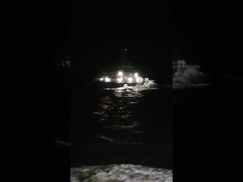 Tug sailing in rough weather #ship #badweather #seaman #trending #automobile #shorts #youtube