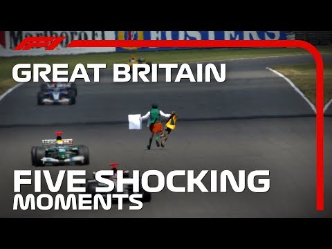 Five Shocking Moments From The British Grand Prix