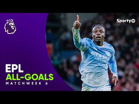 Premier League 26/27 | <strong>ALL</strong> GOALS <strong>from</strong> GameWeek 6 | Full Highlights | SportyTV
