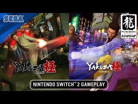 Nintendo Switch 2 Gameplay | Yakuza Kiwami & Yakuza Kiwami 2 | RGG RoundUp