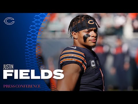 Justin Fields discusses record-breaking day | Chicago Bears video clip