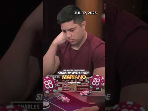 New Video from Mariano: A Brutal $57K River Decision 😱