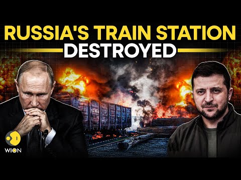 Russia-Ukraine War LIVE: Ukraine STRIKES Russian Train Station Ahead Of Trump-Zelensky Summit | WION