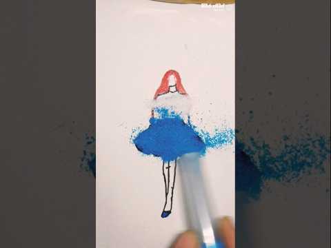 😱 what!  dress pasnd aye subscribe kre #subscribe #dressdesingn #art #giliter #gliterart #ytshorts