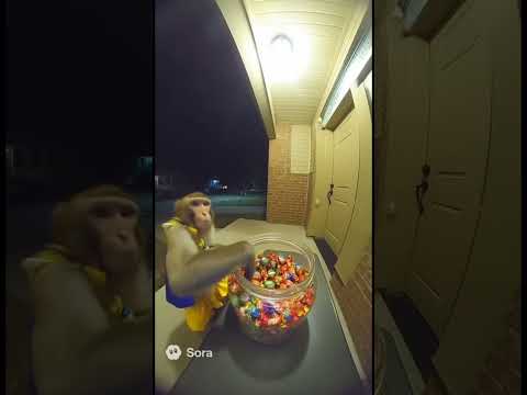 Thief monkey. #halloween