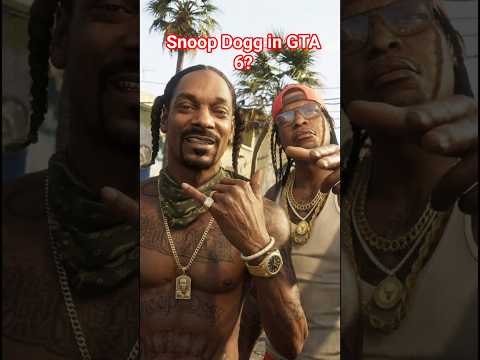 SNOOP DOGG SARÀ UN PERSONAGGIO DI GTA 6?? #feedshorts #gta #gta6 #snoopdogg #gta6leaks #gta6news #yt