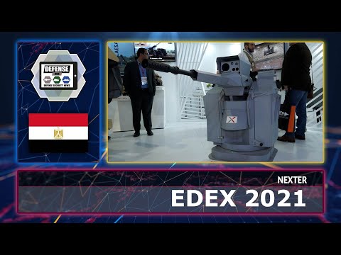Nexter from France EDEX 2021 defense exhibition Egypt automatic cannons and remote weapon stations