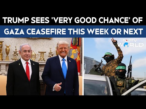 Trump Israel News | Trump Says Gaza Ceasefire Possible This Week Or Next