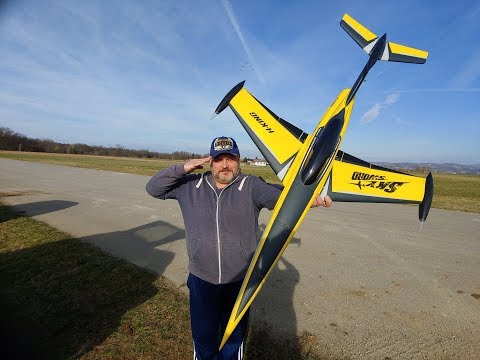 H-King SkySword 70mm 6S EDF Jet 990mm (40") Yellow (PNF) Maiden flight - UC3RiLWyCkZnZs-190h_ovyA