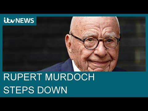 Rupert Murdoch steps down as chair of Fox News and News Corp | ITV News