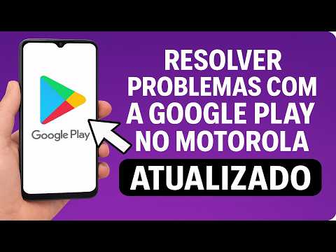 Como Resolver PROBLEMAS com a GOOGLE PLAY no MOTOROLA