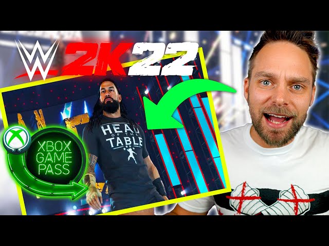 Is WWE 2K22 on Game Pass?