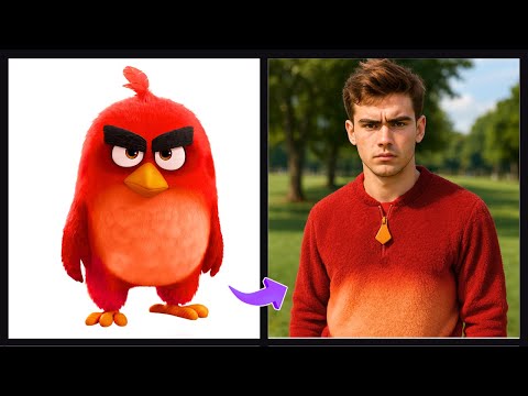 HOW ANGRY BIRDS 2 MOVIE CHARACTERS LOOK AS HUMNAS!