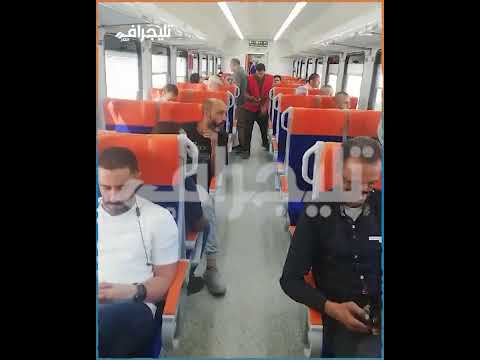 في ذكرى أكتوبر.. أول فيديو من داخل قطار شمال سيناء