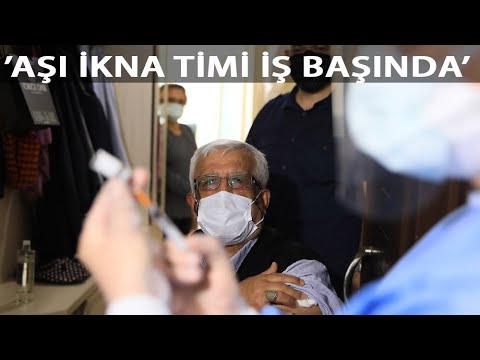 ‘Aşı İkna Timi’ Endişesini Giderdi, İlk Doz Aşıyı Oldu