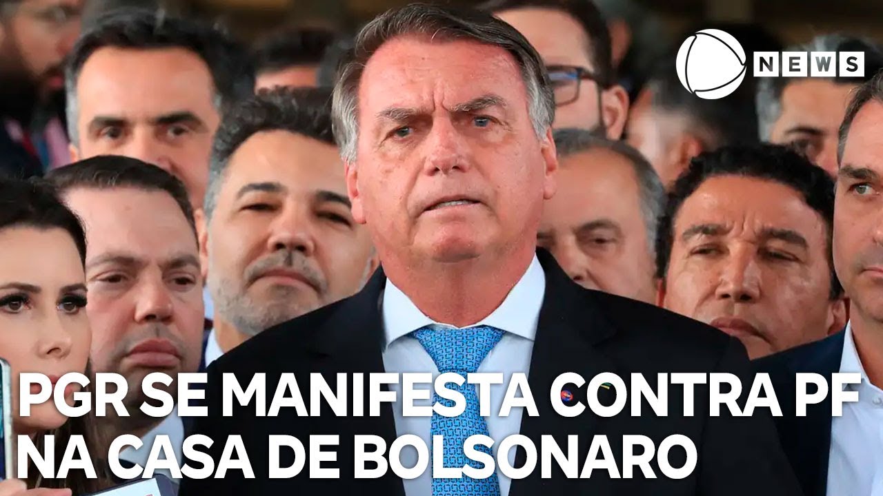PGR se manifesta contra PF dentro da casa de Bolsonaro