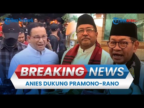 ?BREAKING NEWS [PORTRAIT] Anies Deklarasi Dukungan ke Pramono-Rano, Siap Kalahkan RK-Suswono