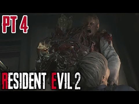 Resident Evil 2 Leon Campaign Pt4: We Found Mr. Ugly!