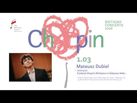 Mateusz Dubiel | Fryderyk Chopin 216th Birthday Concert in Żelazowa Wola