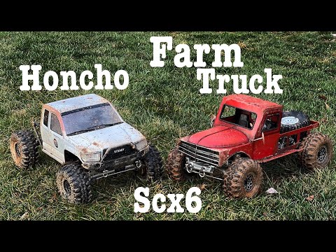 Steady Foam Gets a Metal SCX6 Farm Truck