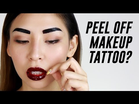 Peel Off Lip & Eyebrow Tattoo Review | TINA TRIES IT - UC0ng0jJflTuJBBH5DGvr1Pw