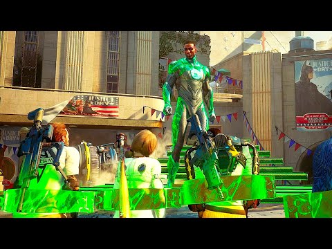 Green Lantern Destroys Everyone Scene (2024) - Suicide Squad Kill The Justice League