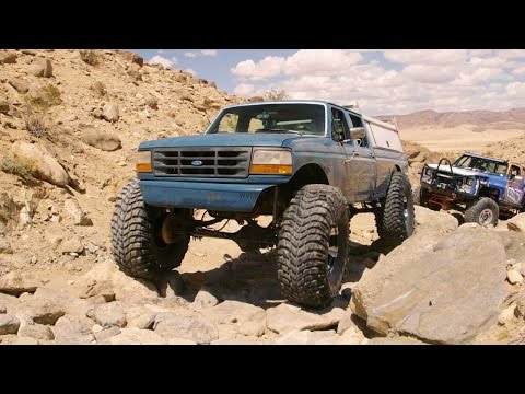 Ford F354 Monster Truck  vs. Johnson Valley rocks - Dirt Every Day Ep. 52