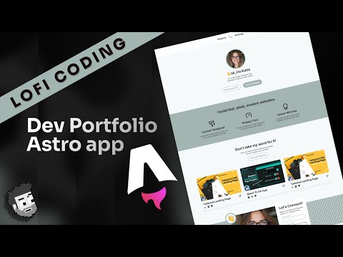 Lofi Coding Session: Astro Portfolio Site