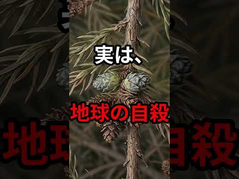 実は、、花粉が消えると人類は滅びます。